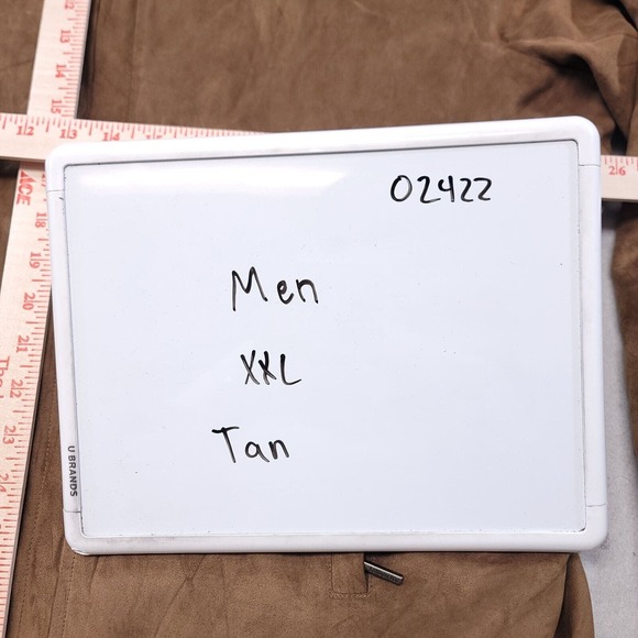 London Fog Zip Up Casual Long Sleeve Outdoor Jacket Mens Size 2XL Brown - Picture 8 of 9